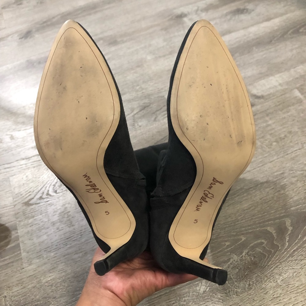 Sam Edelman Olencia Suede Knee High Boots Size 5 - Picture 5 of 8